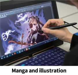 Manga and illustration